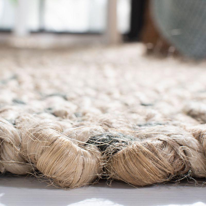 Natural Fiber NF454 Hand Woven Indoor Area Rug - Blue/Natural - 5'x8' - Safavieh.