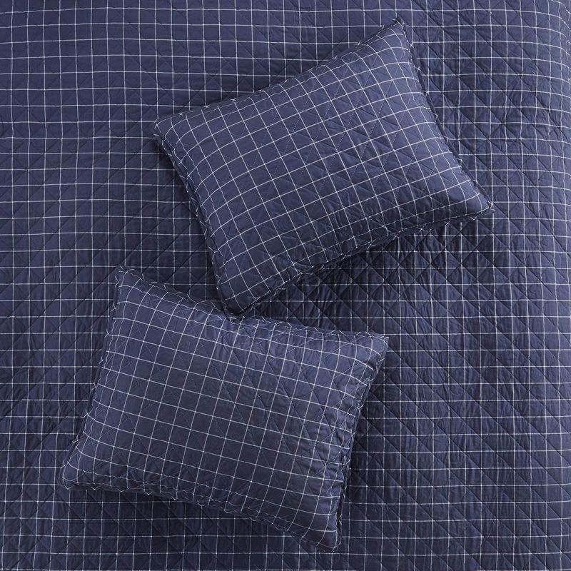 Madison Park Timber 3 Piece Reversible Printed Quilt Set