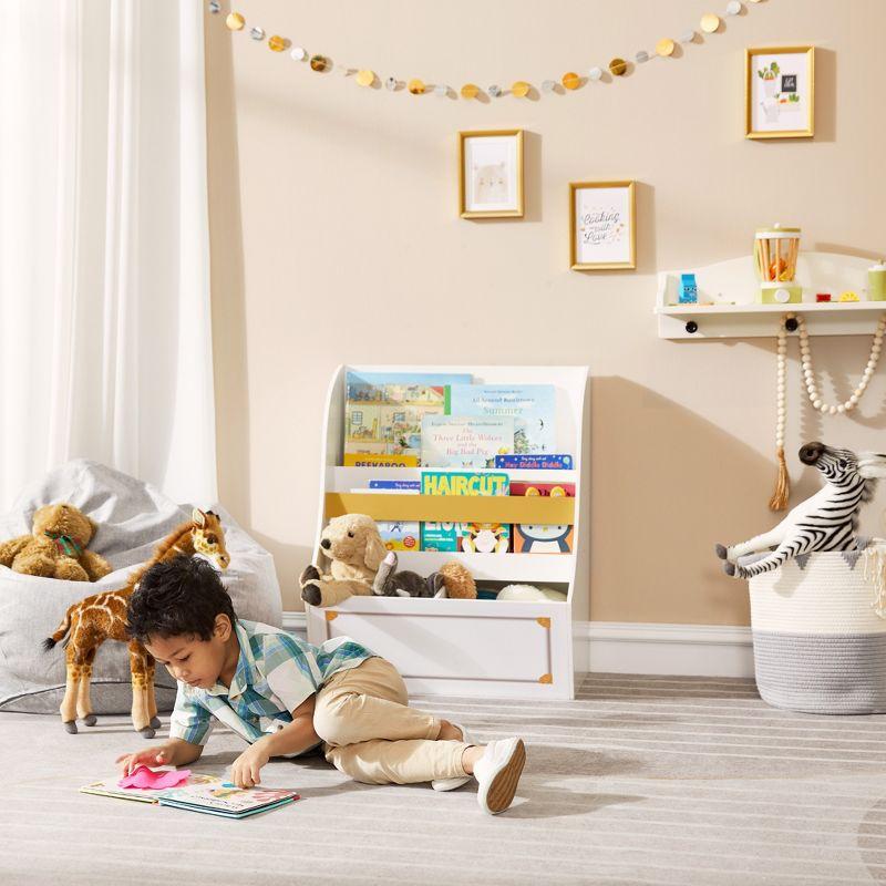 Fantasy Fields Versailles Kids Wooden Bookcase and Storage Bin