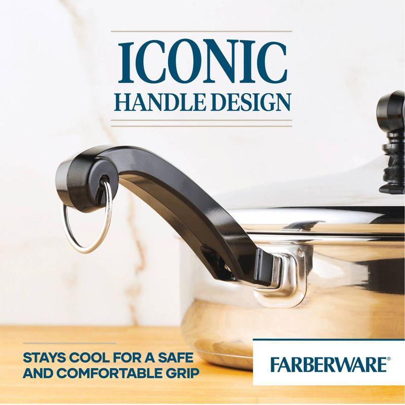 Farberware Farberware Classic Series Stainless Steel Sauté Pan with Lid