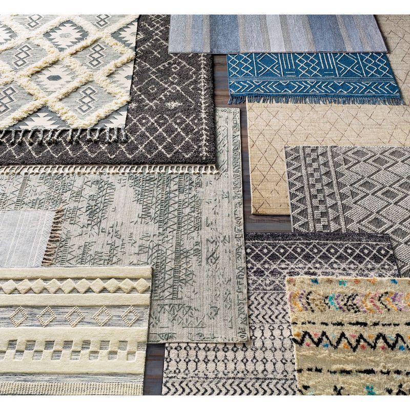 Livabliss 3'x5' Sweetgum Global Rug Gray: Traditional Stain & Fade-Resistant Medium Pile, Indoor Use