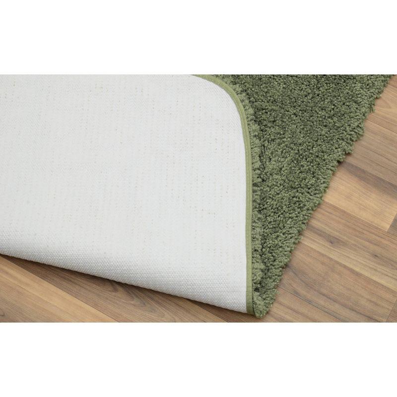 2pc Serendipity Shaggy Washable Nylon Bath Rug Set - Garland