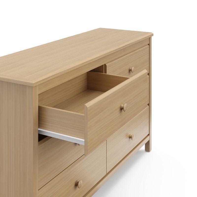 Storkcraft Alpine 6 Drawer Dresser with Interlocking Drawers