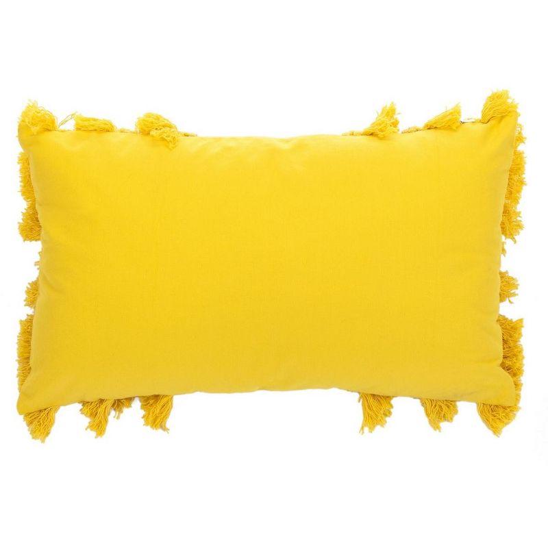 Safavieh Fringed Cotton Throw Pillow