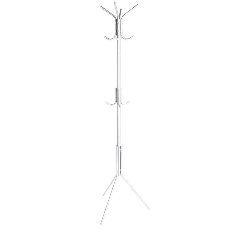 Mind Reader Mind Reader Coat Rack, Hall Tree, Freestanding, Coat Tree, Hat, Jacket, Purse, Metal, 14.75"L x 16.5"W x 69"H