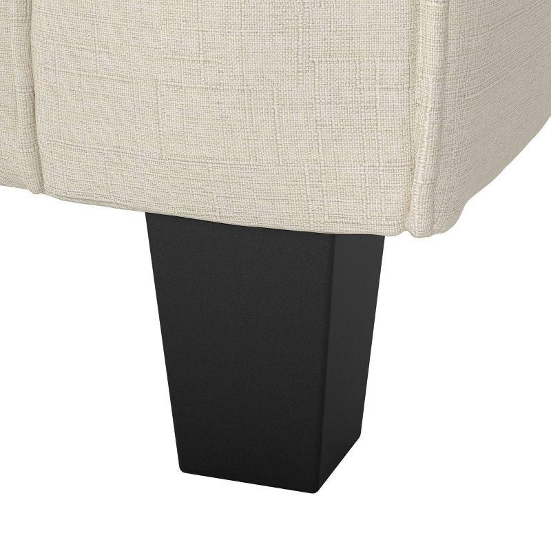 Serta Palisades 73" Track Arm Sofa, Easy Care Fabric, Soft Pillow Back, Pocket Coil Seat Cushions