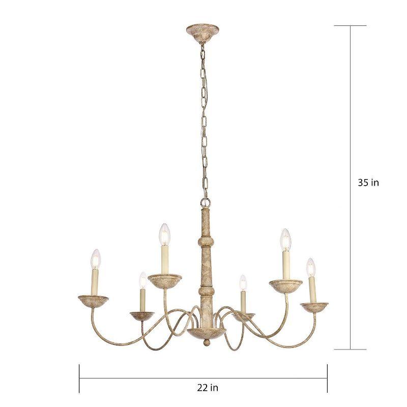 Kelly Clarkson Home Calando 6 - Light Dimmable Classic / Traditional Chandelier