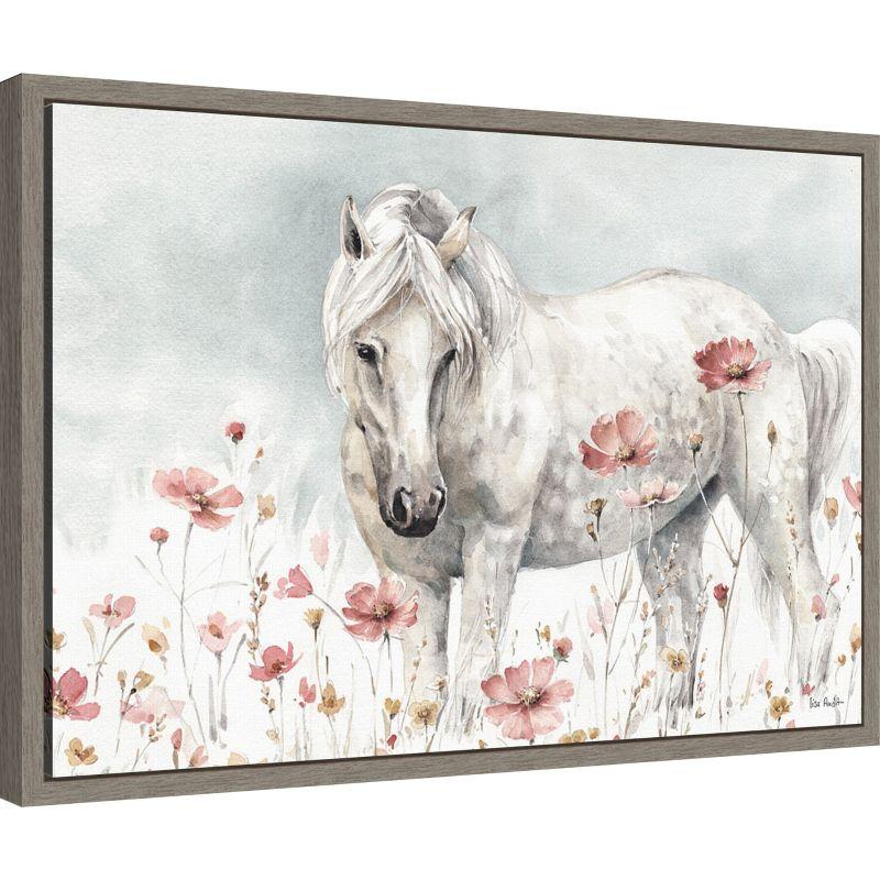 Amanti Art Wild Horses II by Lisa Audit Framed Canvas Wall Art