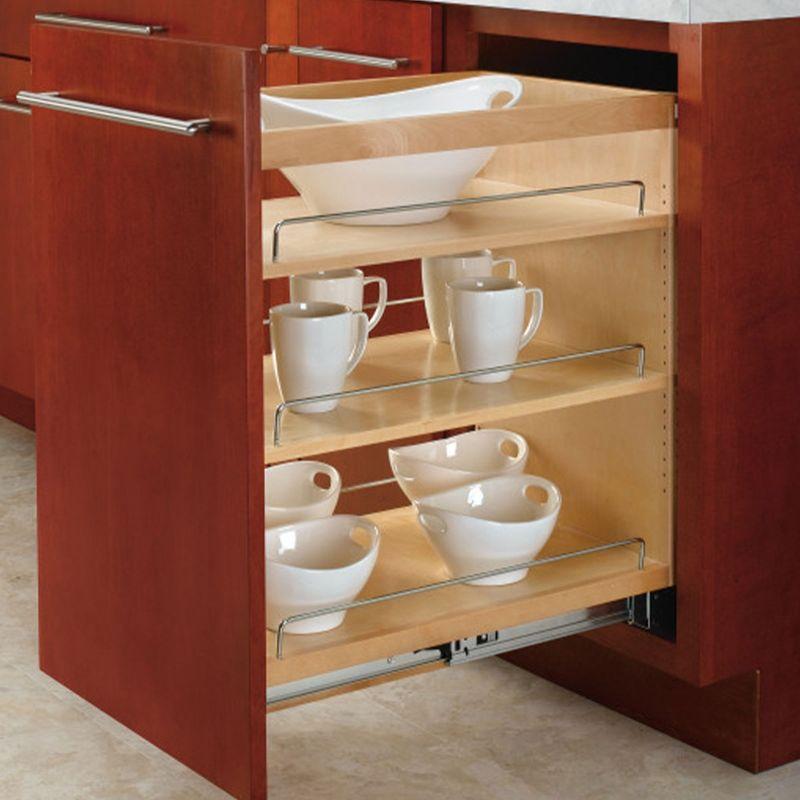 Rev-A-Shelf Rev-A-Shelf Pull Out Kitchen Cabinet Organizer Pantry Spice Rack