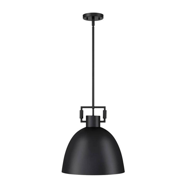 Leigh Brass Dome Shade Pendant Ceiling Light - Nathan James