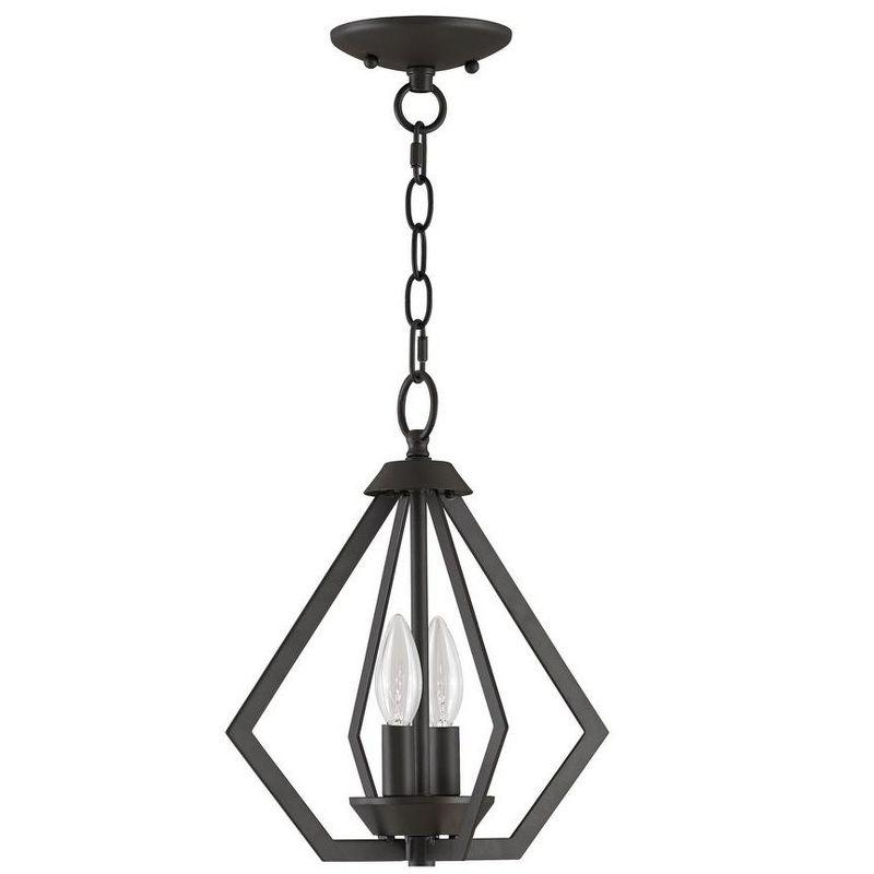 Livex Lighting Prism 2 - Light Chandelier in  Bronze