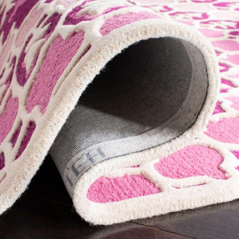 Bellagio BLG610 Hand Tufted Area Rug - Pink/Ivory - 8'x10' - Safavieh.