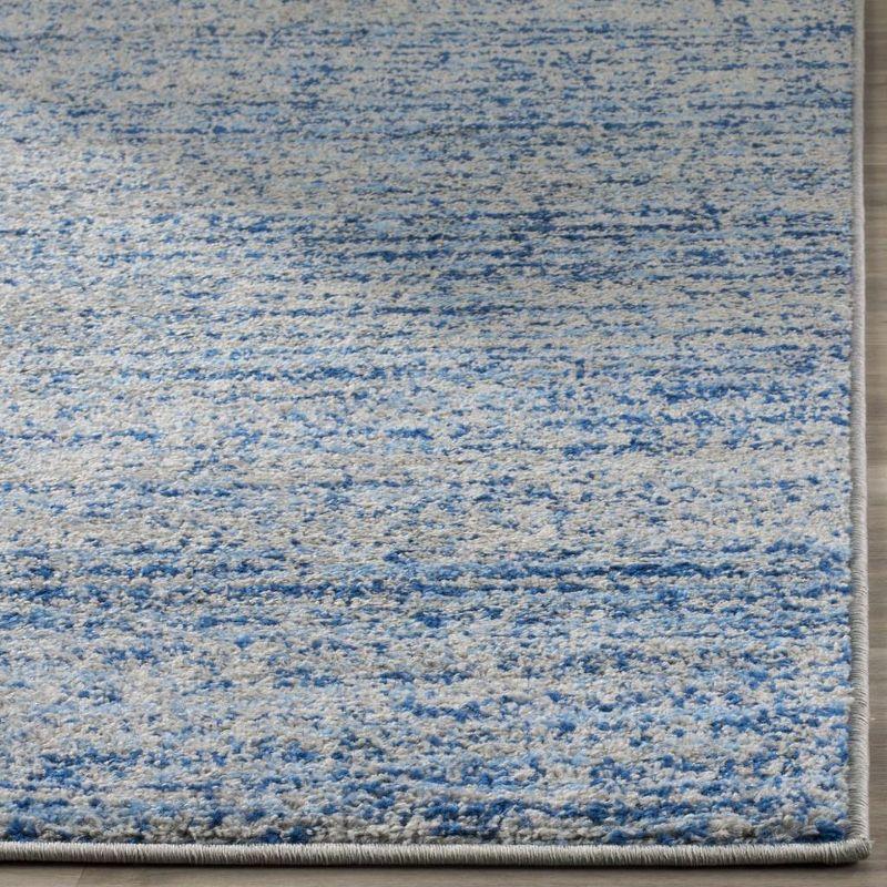 Adirondack ADR117 Machine Made Indoor Accent Rug - Blue/Silver - 3'x5' - Safavieh