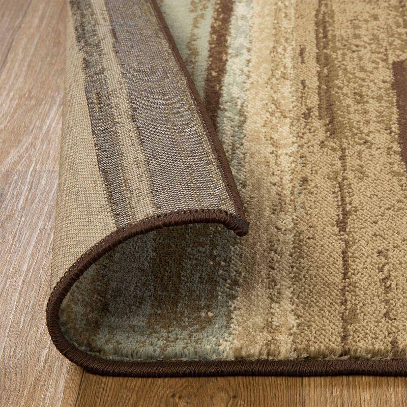Contemporary Stripes Abstract Lines Indoor Area Rug or Runner