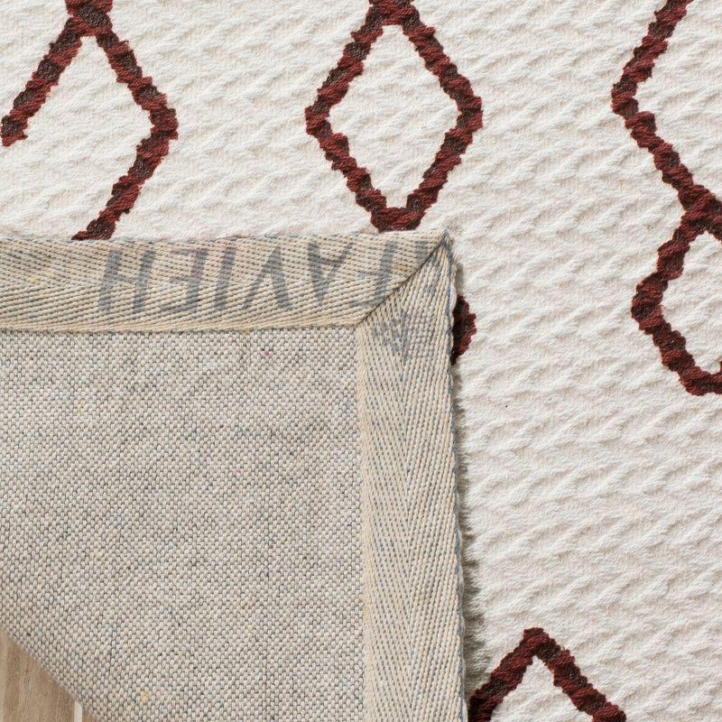 Cedar Brook CDR501 Loomed Indoor Runner Rug - Ivory/Rust - 2'3"x6' - Safavieh