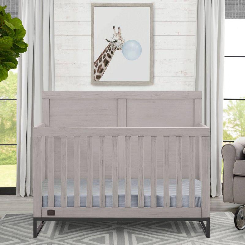 Simmons Kids' Foundry 6-in-1 Convertible Baby Crib