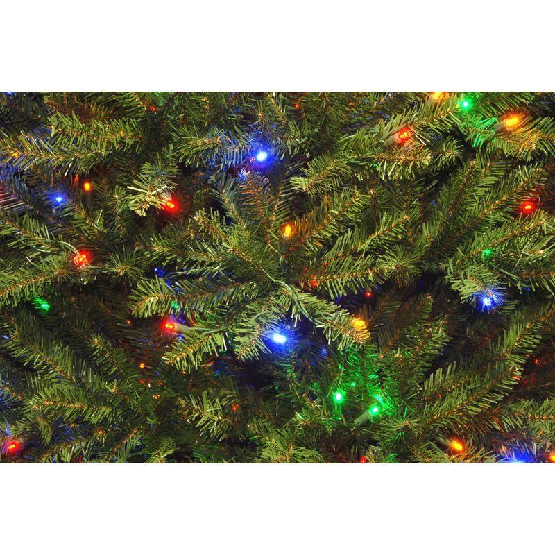 The Holiday Aisle® 9ft. Dunhill Fir Tree with Dual Color LED Lights