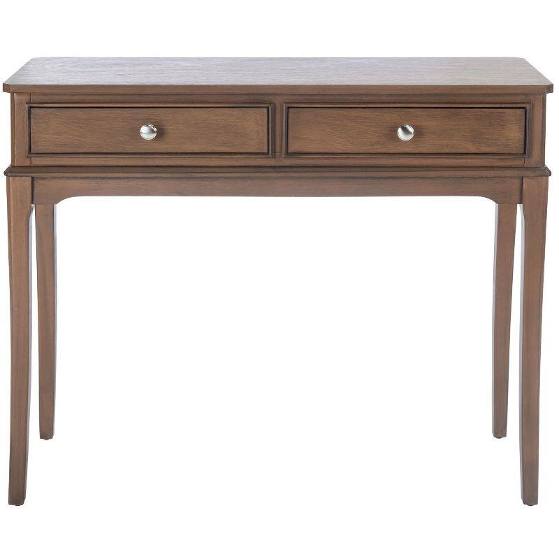 Opal 2 Drawer Console Table - CNS5726C - Brown - Safavieh