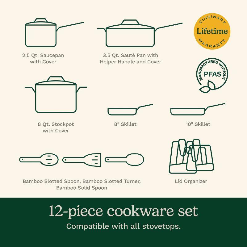 Cuisinart Culinary Collection 12-Piece Non-Stick Cookware Set