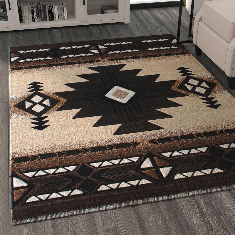 Masada Rugs Southwest Native American Area Rug - Design C318