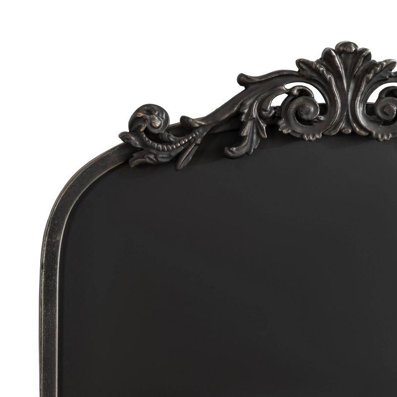 Arendahl Black Ornate Magnetic Chalkboard with Vintage Frame