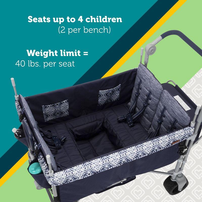 Safety 1st Summit Quad Stroller Wagon - Navy Ink