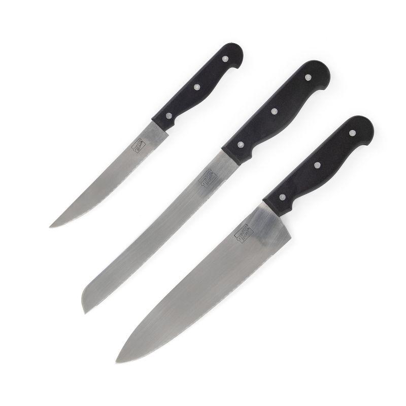 Gibson Home Gibson Home Westover Stainless Steel 13 Piece Knife Block Set