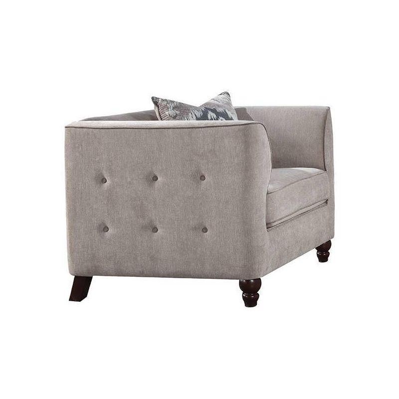 Acme Furniture 36" Cyndi Sofa Tan Velvet