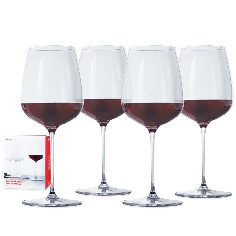 Spiegelau Willsberger 23-Oz. Bordeaux Wine Glasses, Set of 4