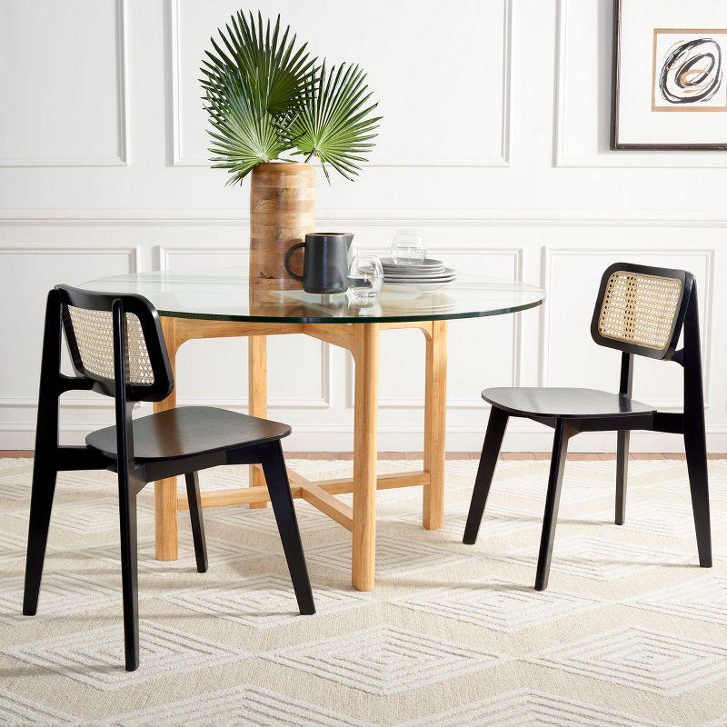 Luz Cane Dining Chair (Set Of 2)  - Safavieh