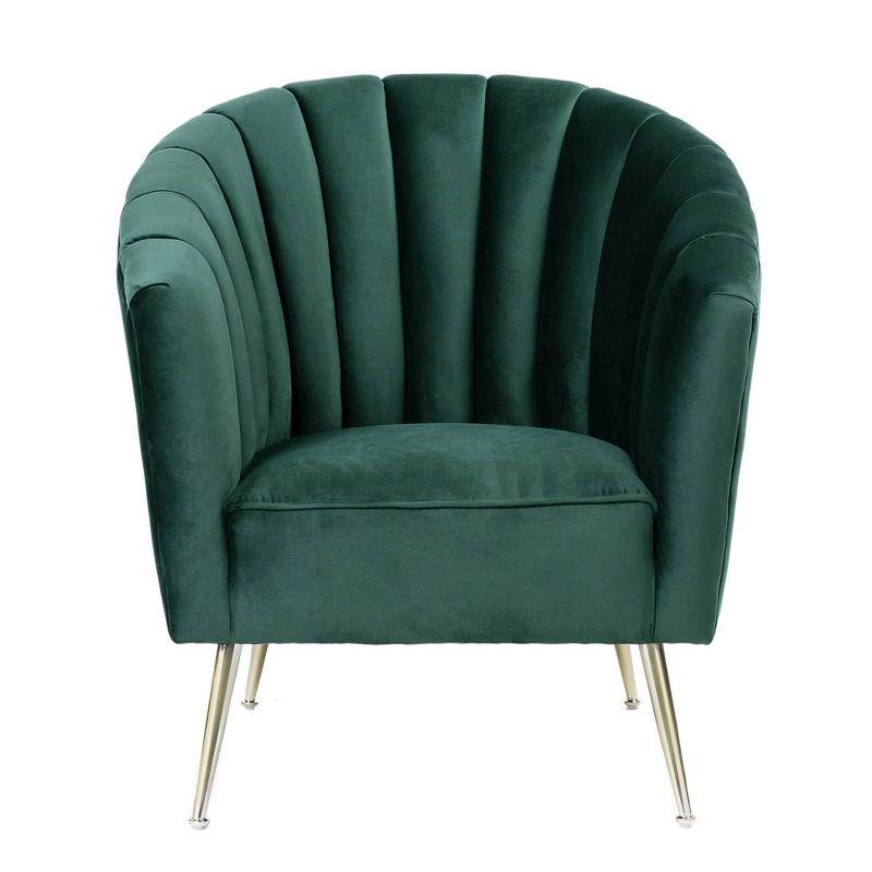 Rosemont Velvet Accent Chair - Manhattan Comfort