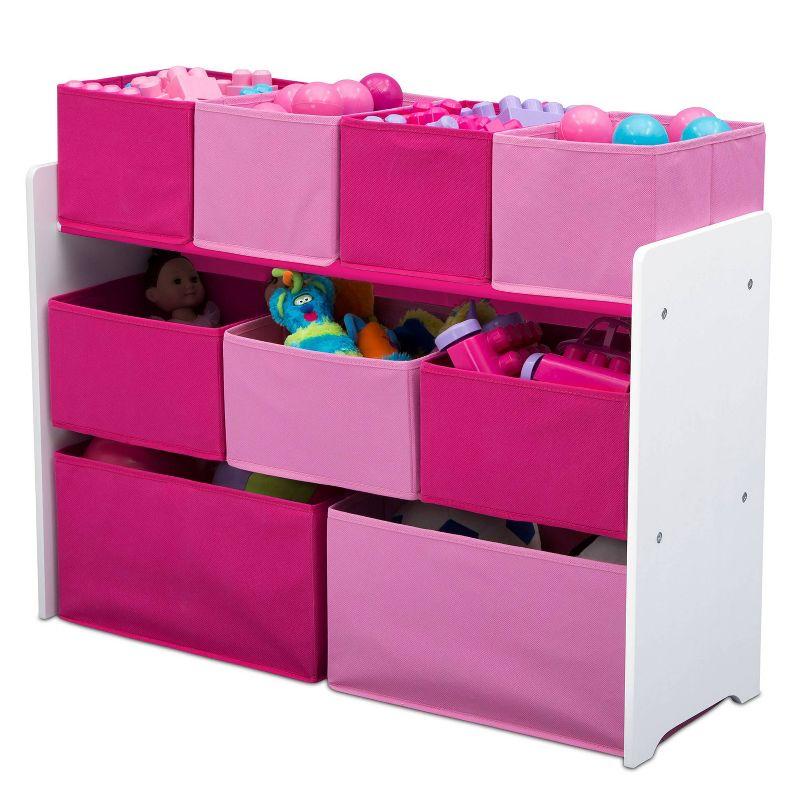 Delta Children Deluxe Multi-Bin Toy Organizer with Storage Bins - Greenguard Gold Certified