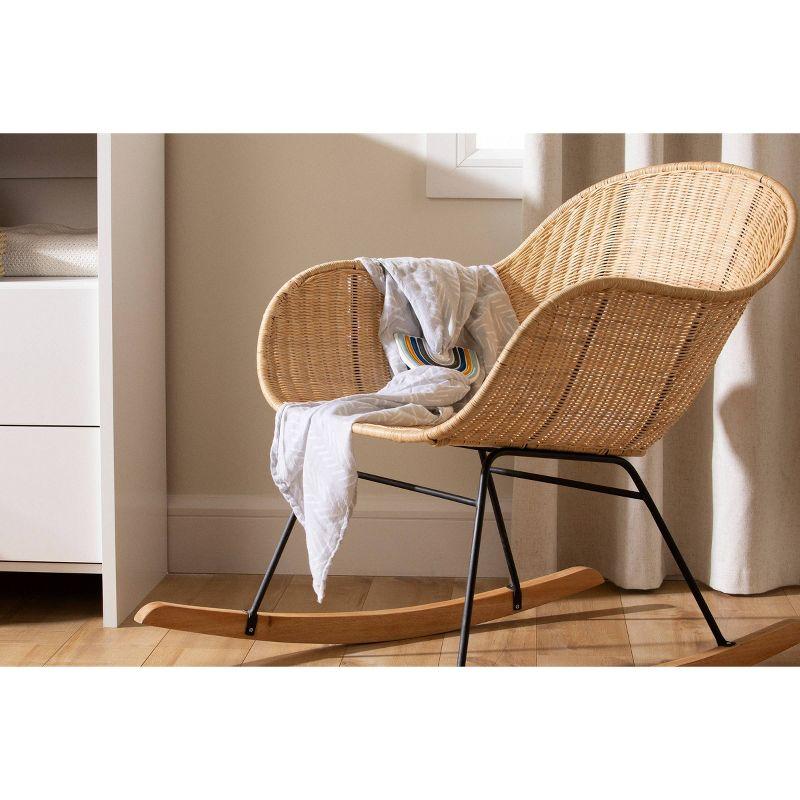 South Shore Balka Rocking Accent Chair - Rattan