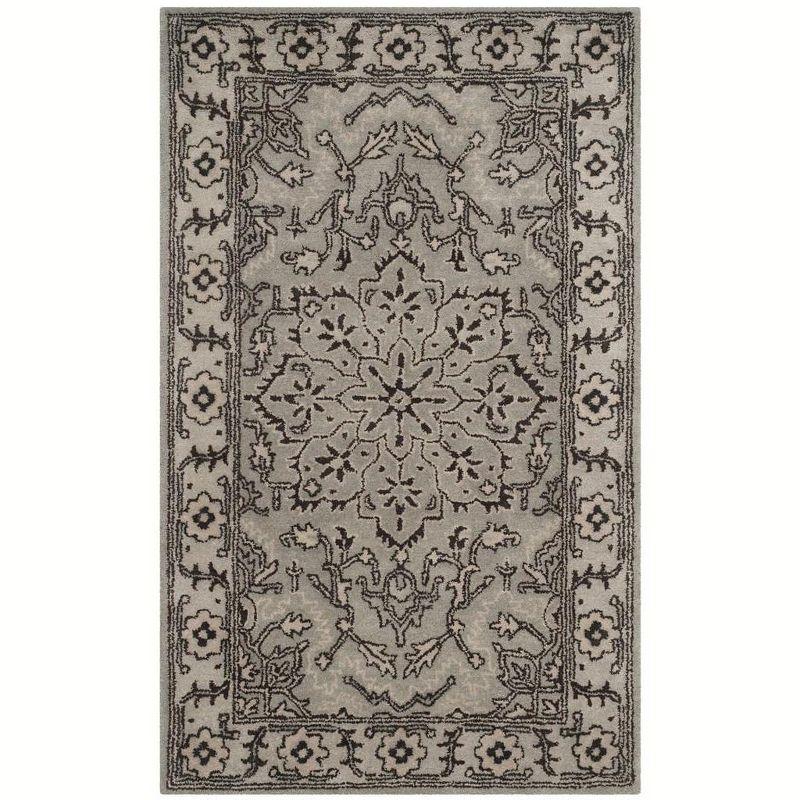 Antiquity AT58 Hand Tufted Accent Rug - Grey/Beige - 2'x3' - Safavieh.