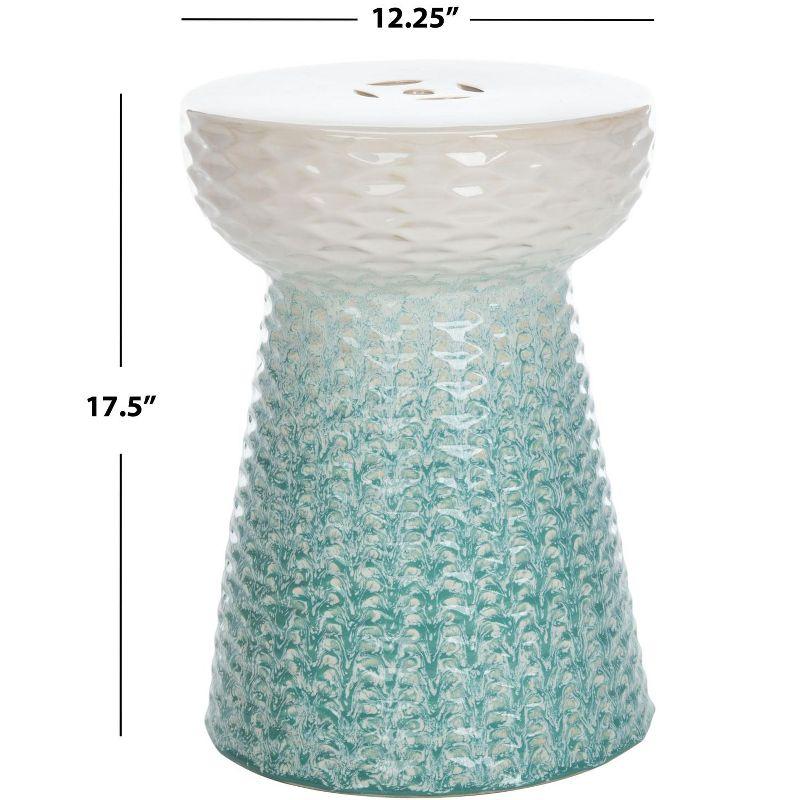Kenson Garden Stool - ACS4577 - Indoor/Outdoor - Multicolored - Safavieh