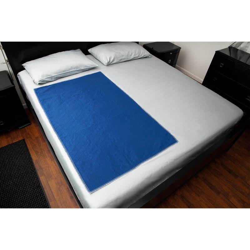 Extra-Large Dark Navy Waterproof Mattress Protector Pad