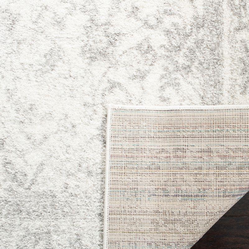 Adirondack ADR109 Machine Made Indoor Area Rug - Ivory/Silver - 6'-7"x6'-7" - Safavieh
