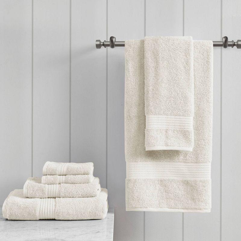 Kazimira Organic 100% Cotton 6 Piece Towel Set