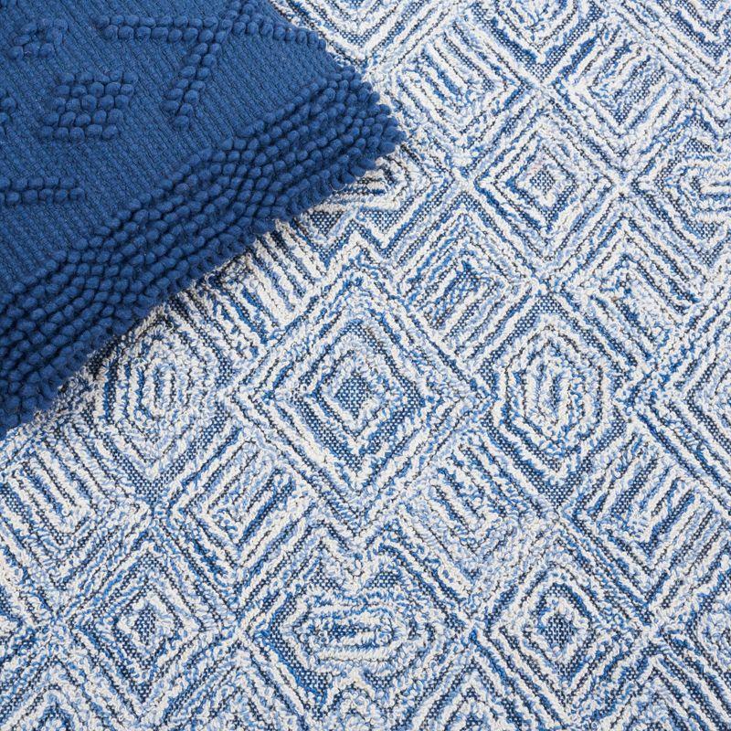 Textural TXT201 Hand Tufted Area Rug - Blue/Ivory - 5'x8' - Safavieh.