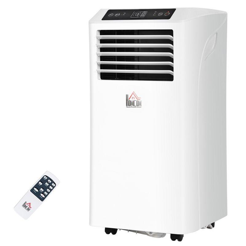 HomCom 8000 BTU Portable Air Conditioner for 161 Square Feet with Remote Included