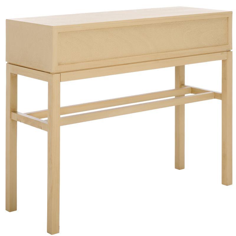 Ajana 2 Drawer Console Table - CNS5709D - Beige - Safavieh