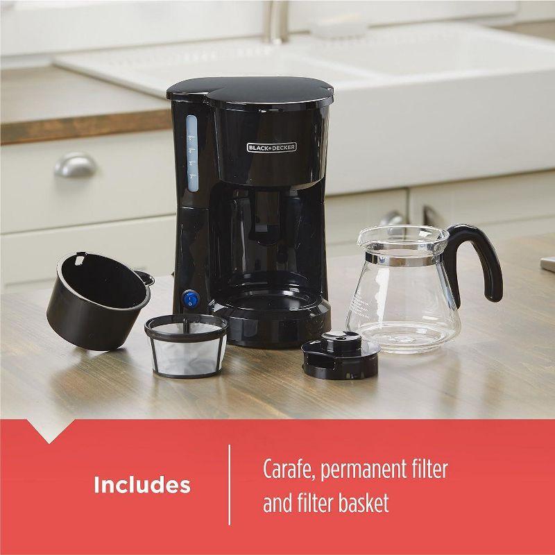 BLACK+DECKER 5-Cup Switch Coffee Maker