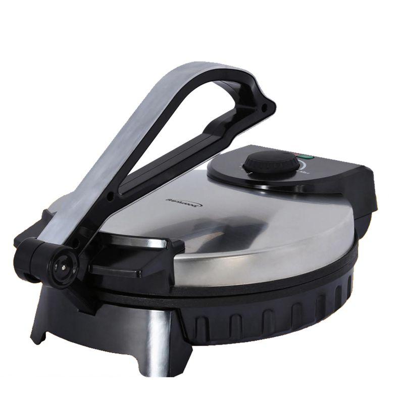 Brentwood 10-Inch Stainless Steel Non-Stick Roti Maker