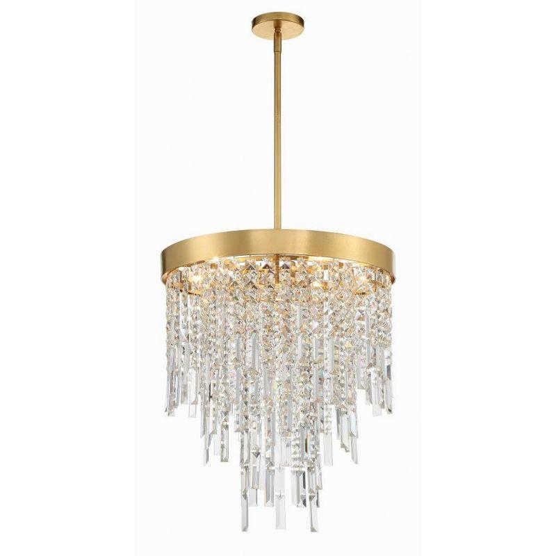 Crystorama Lighting Winfield 5 - Light Chandelier in  Antique Gold