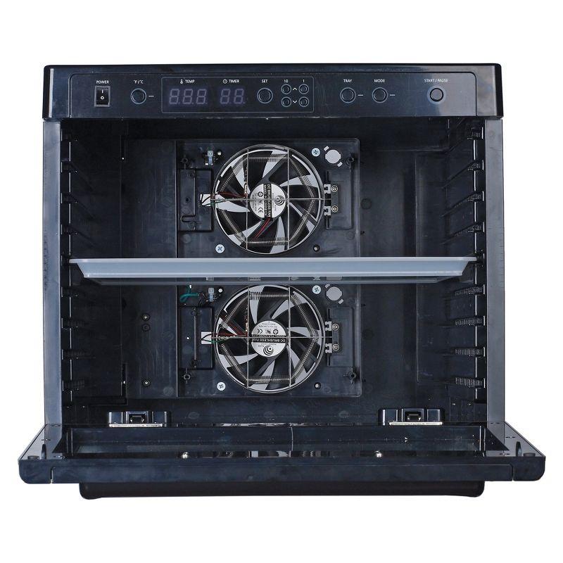 Tribest Sedona Classic Food Dehydrator with Stainless Steel Trays – Black