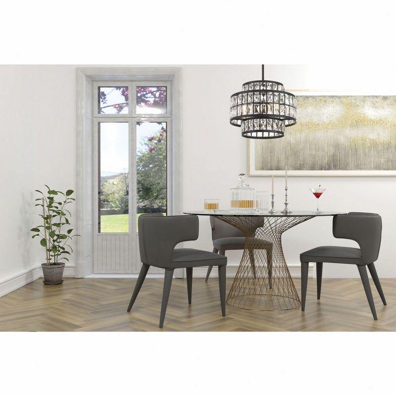 Savoy House Renzo 3 - Light Pendant in  Matte Black