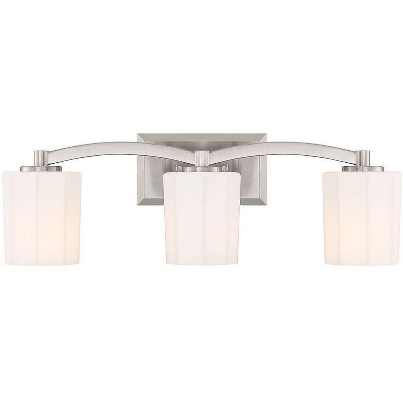 Savoy House Whitney 3 - Light Vanity in  Satin Nickel