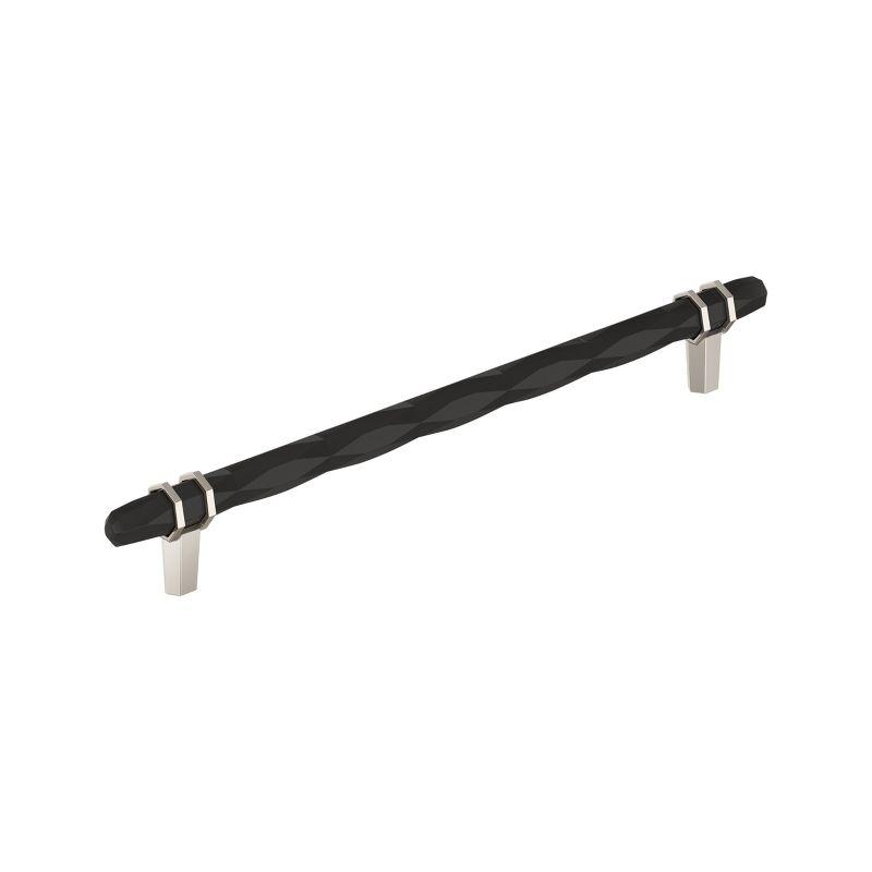 Amerock 10-1/16" Black Bronze Polished Nickel Cabinet Pull