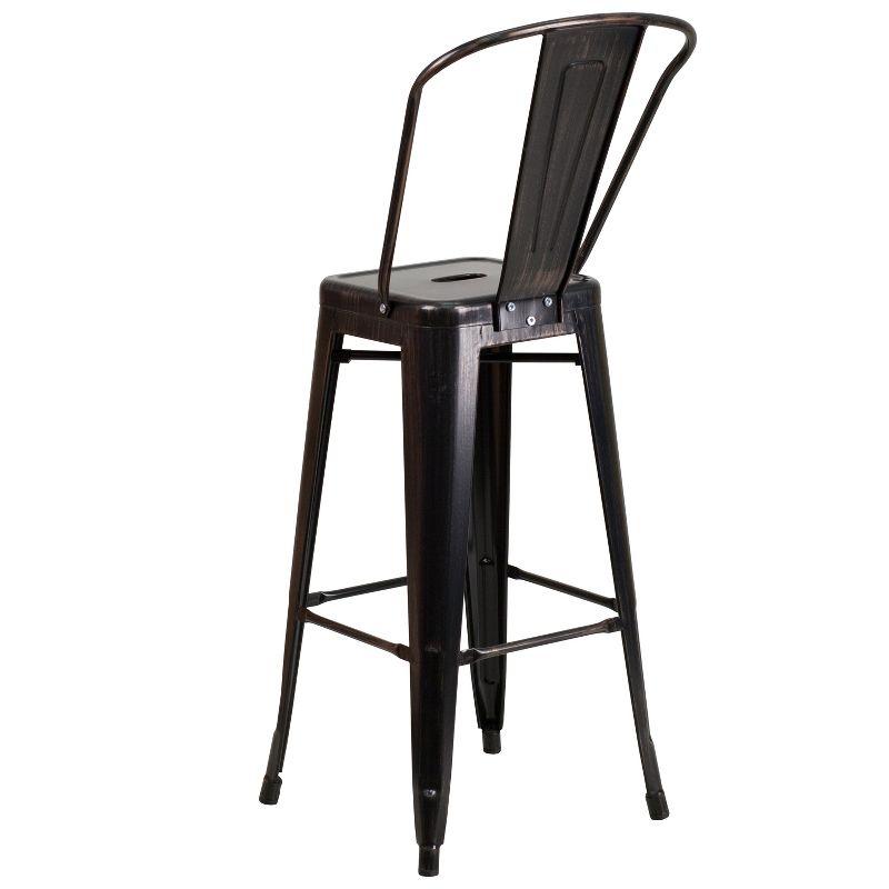 Metal Outdoor Stool