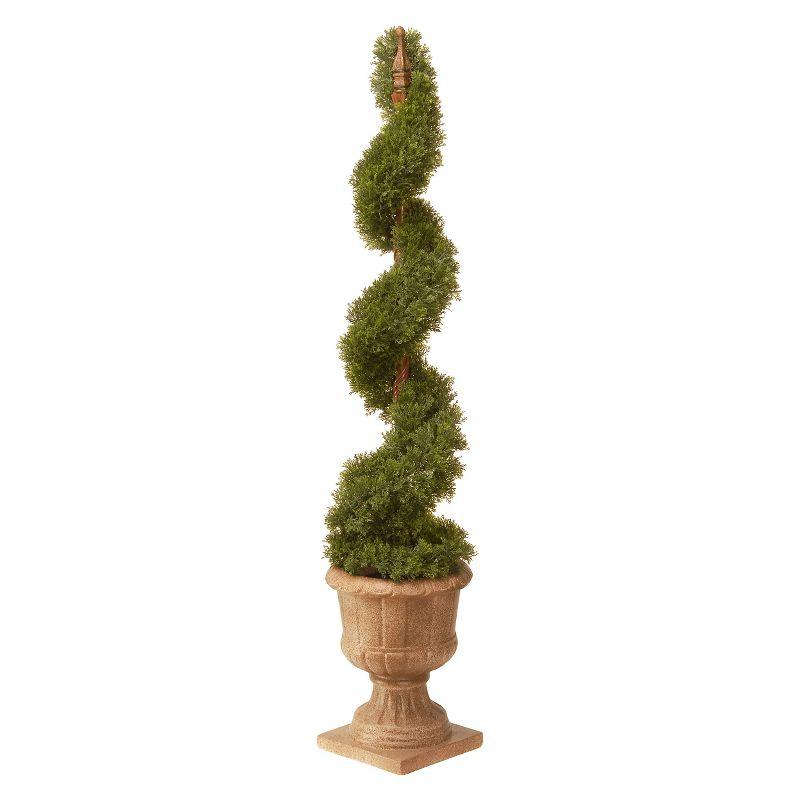 The Holiday Aisle® Artificial Juniper Spiral